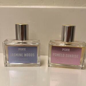 Victoria's Secret Pink Jasmine Woods and Pomelo Sunrise Perfume Set